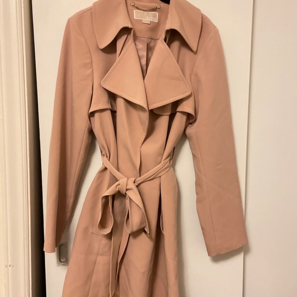 Micheal Kors Trench Coat/ Pink /M